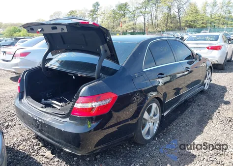 2010 Mercedes-Benz E 350 4Matic from USA, damaged, VIN WDDHF8HB6AA139105